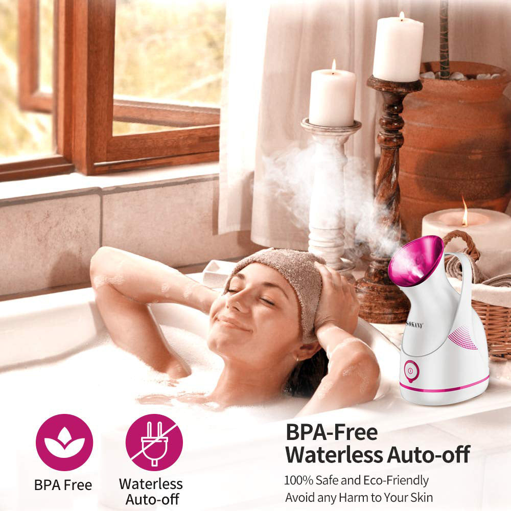 Nano-ion steam facial steamer household humidification steamer beauty instrument water