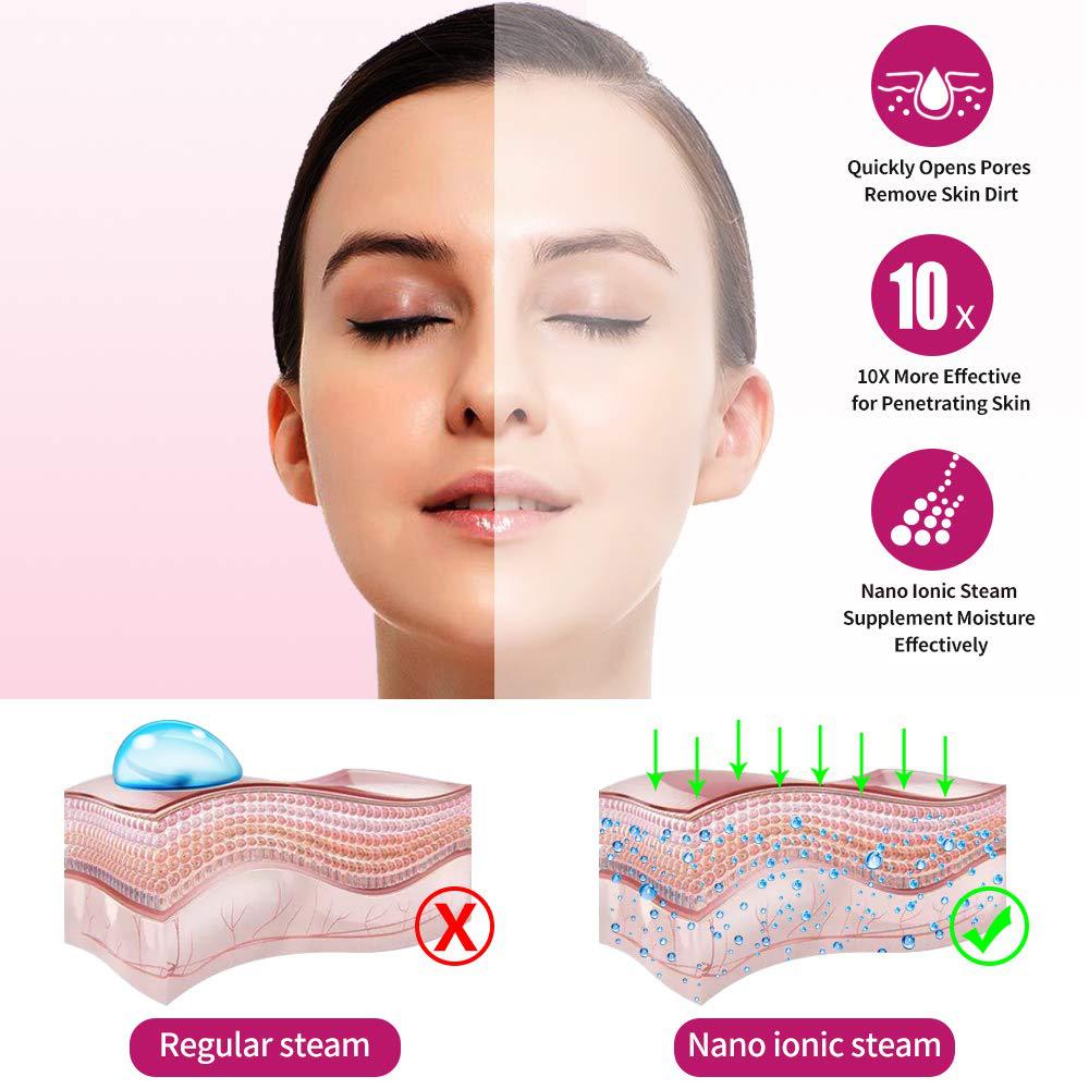 Nano-ion steam facial steamer household humidification steamer beauty instrument water