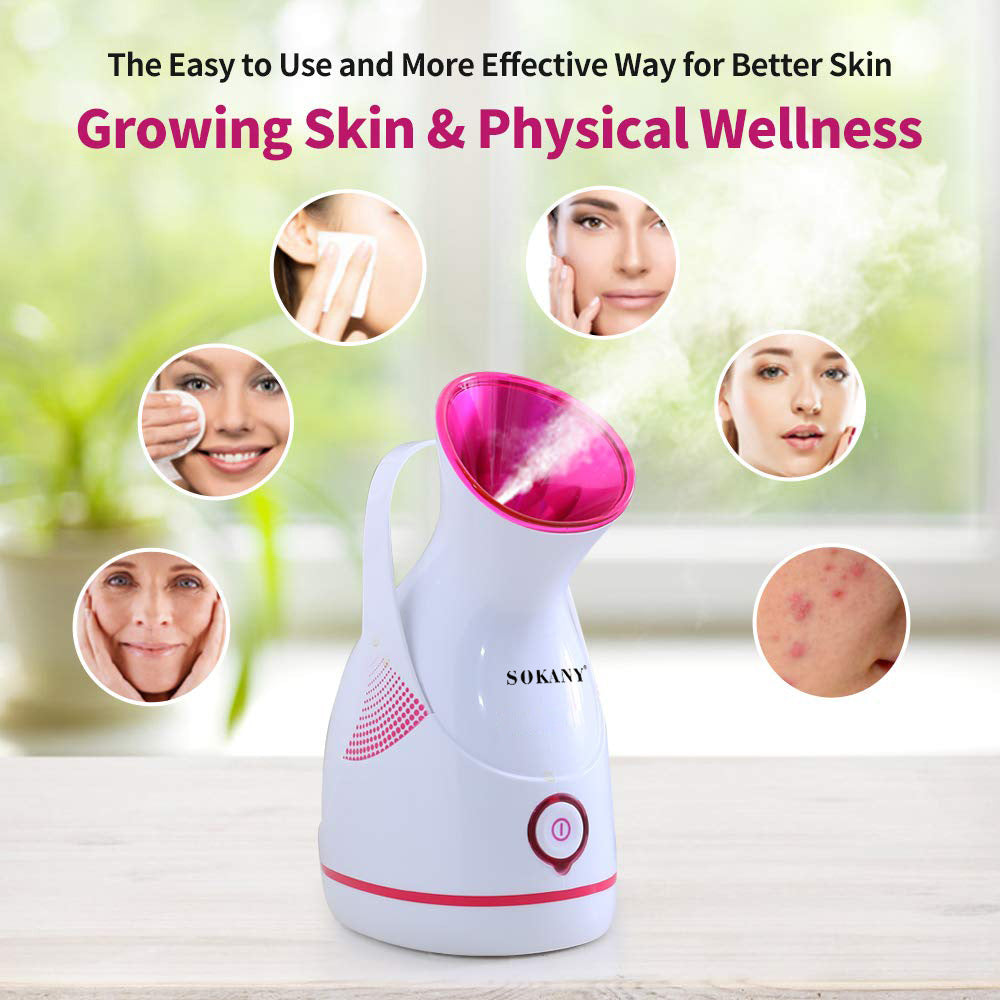 Nano-ion steam facial steamer household humidification steamer beauty instrument water