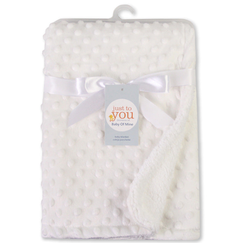 Double-layer blanket baby blanket children blanket baby blanket doudou cashmere blanket car blanket blanket