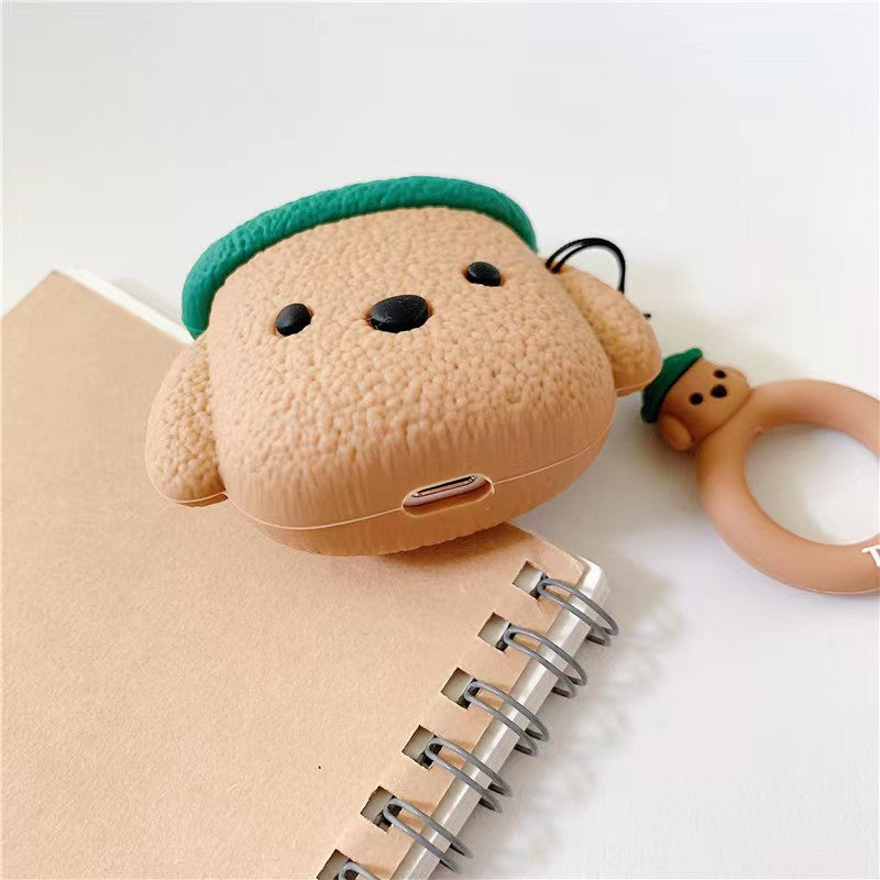 Cute Teddy Headphone Cover