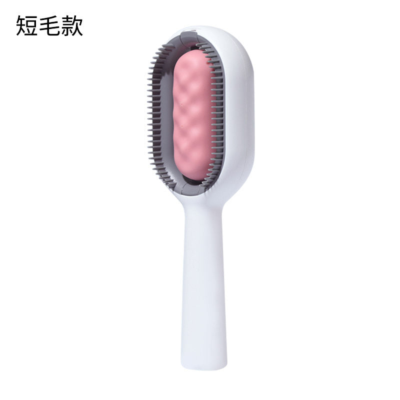 Pet cleaning hair removal comb with wash-free sticky hair device cat comb hair for cats and dogs