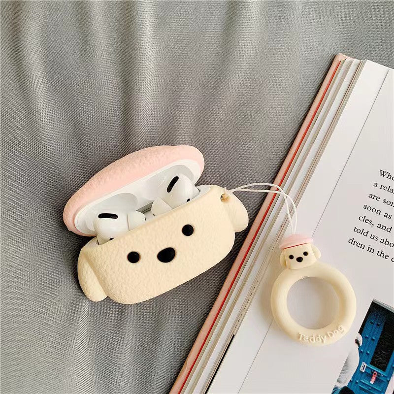 Cute Teddy Headphone Cover