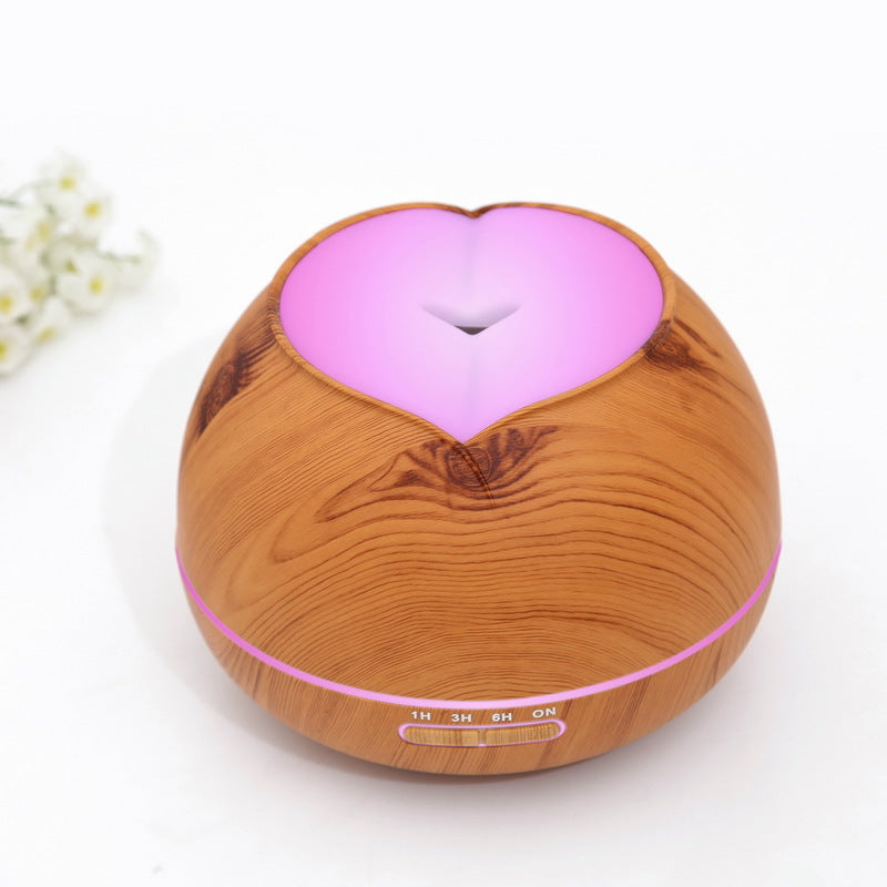 Wood Grain Aroma Diffuser Ultrasonic Smart Home Appliances Air Humidifier