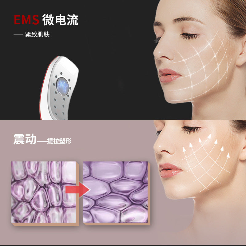 Massager face-lifting device V face god EMS device red and blue light importing device