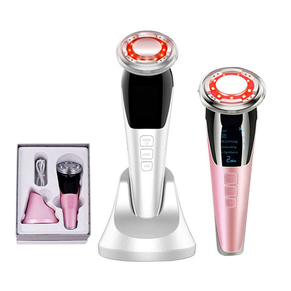 Hot and Cold IPL Beauty Instrument  Facial Lifting Massager EMS