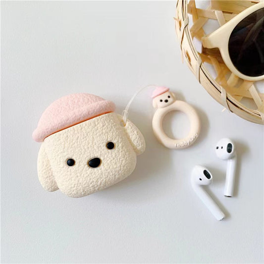 Cute Teddy Headphone Cover