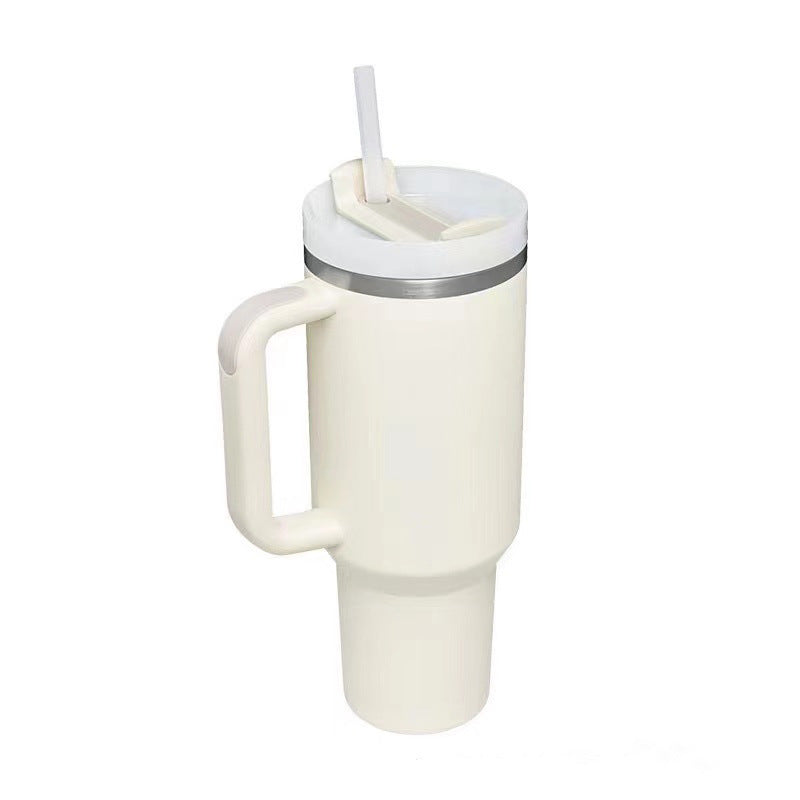 Hot and Cold Tumbler with Straw