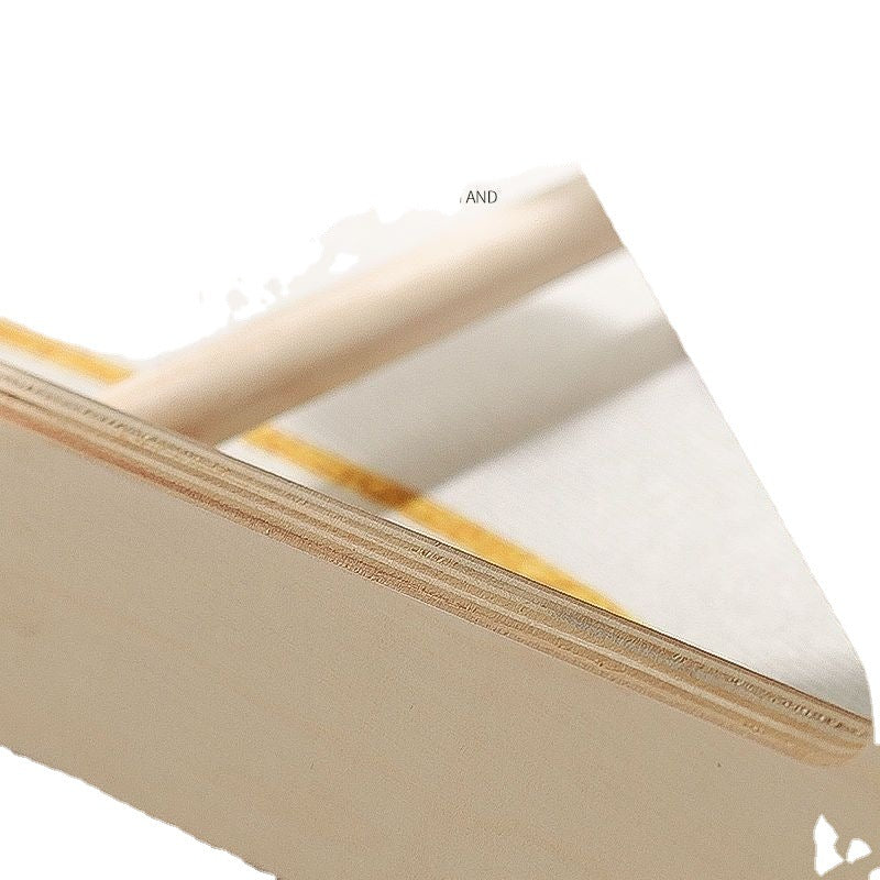 Cat Scratching Board Solid Wood Toy