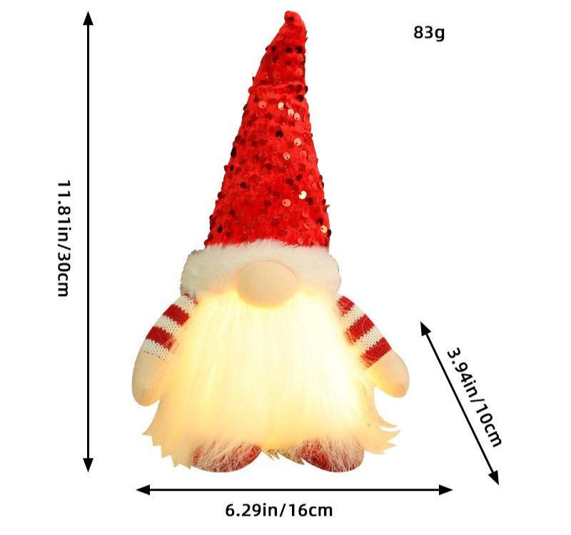 Glowing Christmas Gnome