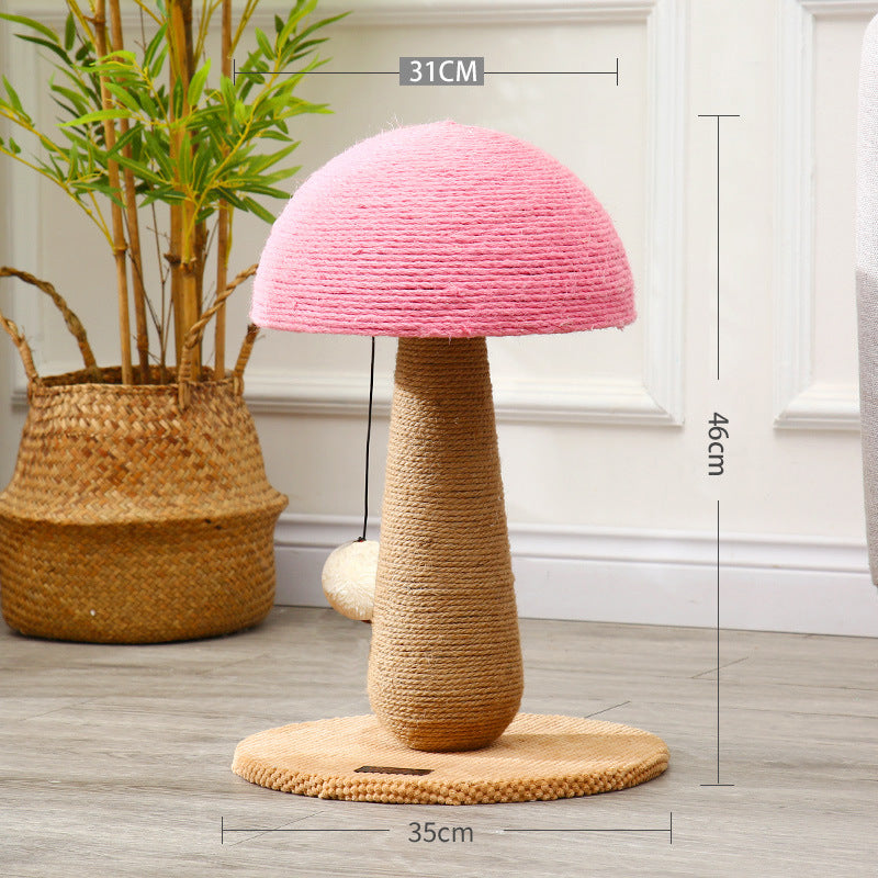 Mushroom Cat Scratching Board Wear-resistant and Non-shedding