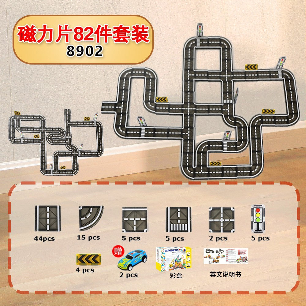 magnetic stickers magnetic building blocks assembly patches magnetic stickers