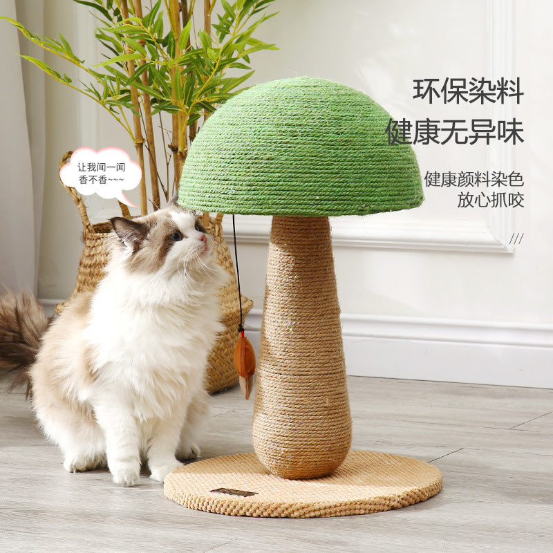 Mushroom Cat Scratching Board Wear-resistant and Non-shedding