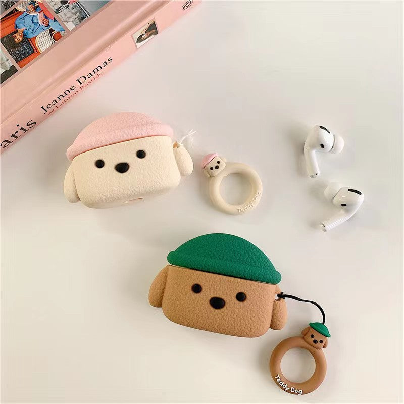 Cute Teddy Headphone Cover