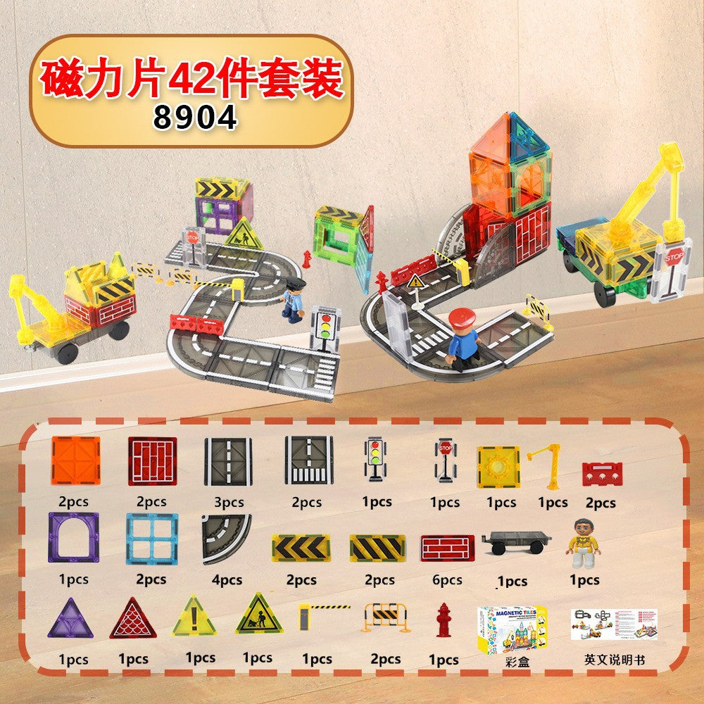 magnetic stickers magnetic building blocks assembly patches magnetic stickers