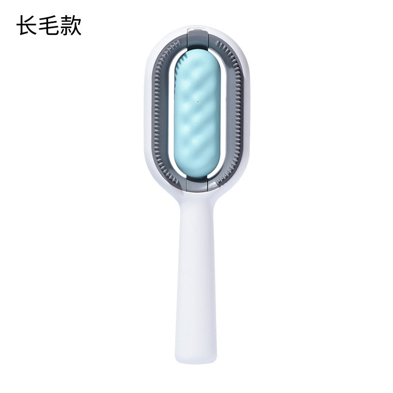 Pet cleaning hair removal comb with wash-free sticky hair device cat comb hair for cats and dogs
