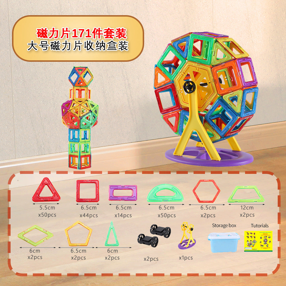 magnetic stickers magnetic building blocks assembly patches magnetic stickers