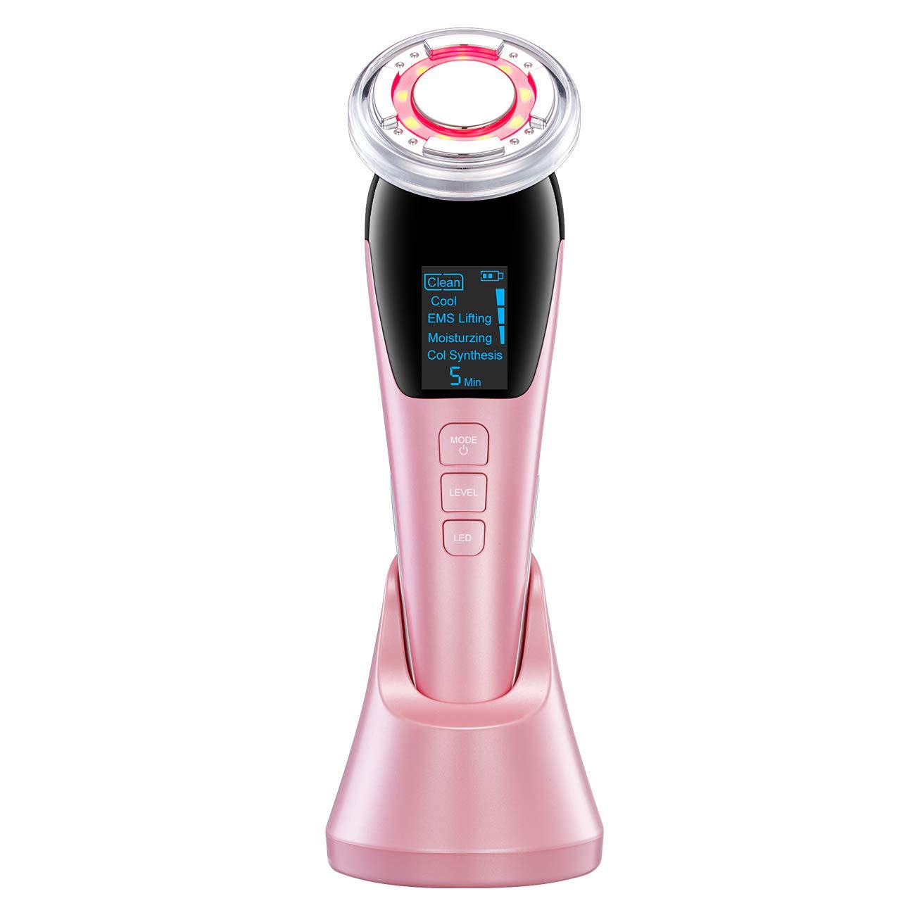 Hot and Cold IPL Beauty Instrument  Facial Lifting Massager EMS