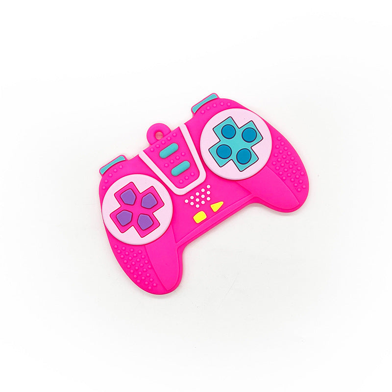 Baby simulation remote control teether game controller teething stick toy anti-eating hand biting tooth muscle trainer