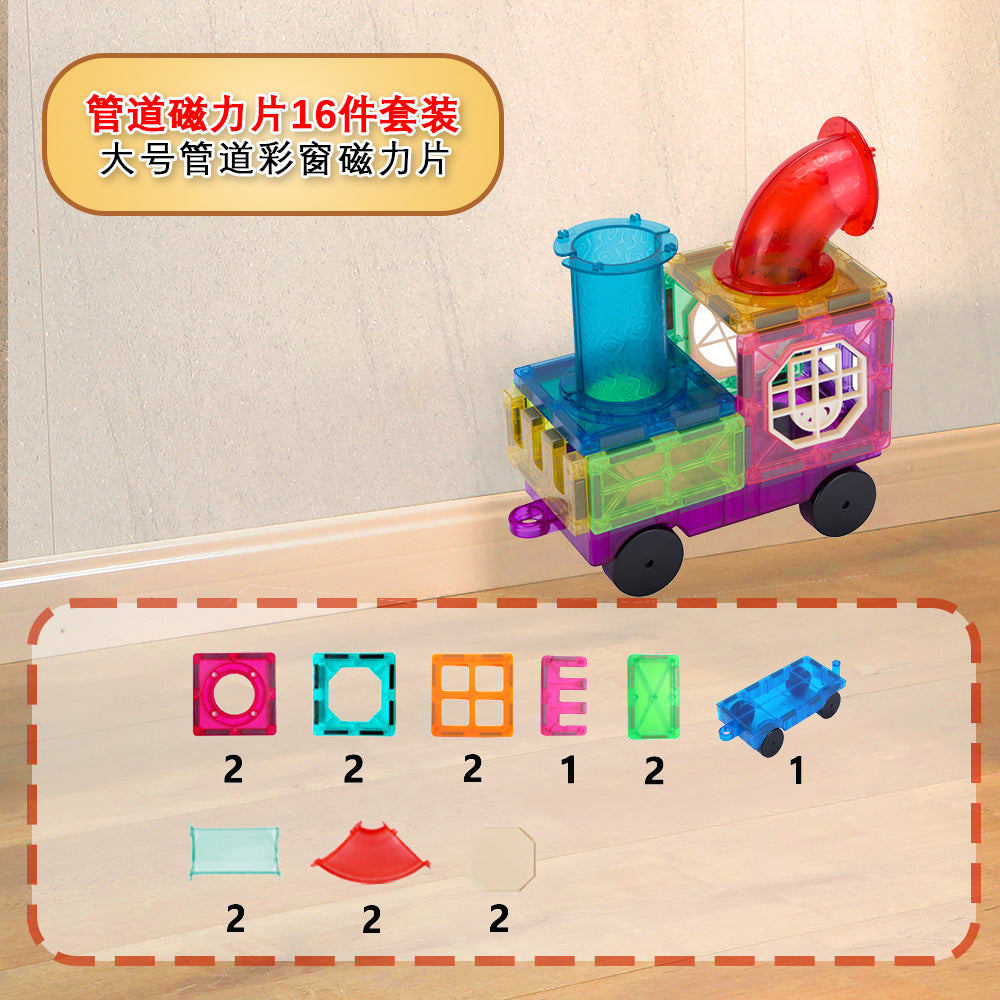 magnetic stickers magnetic building blocks assembly patches magnetic stickers