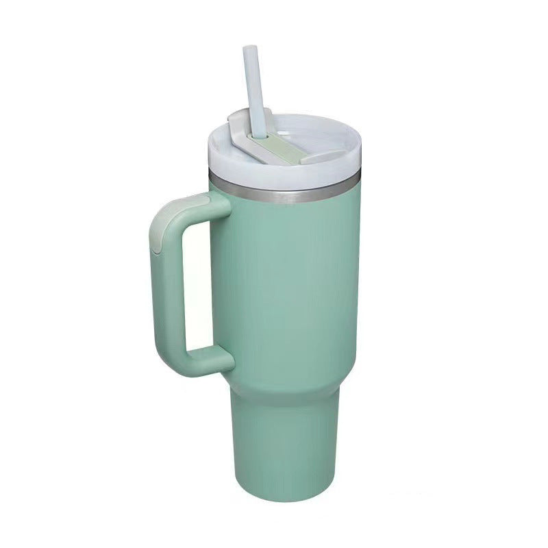 Hot and Cold Tumbler with Straw