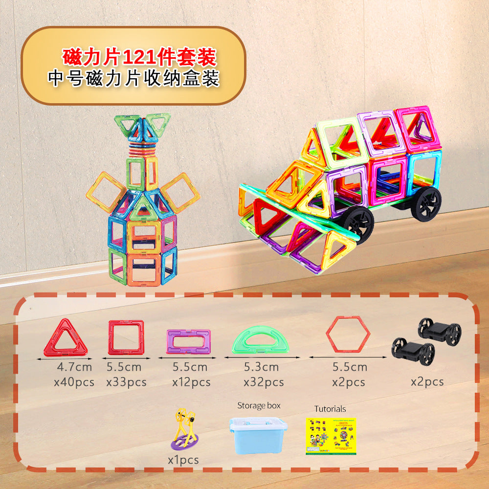 magnetic stickers magnetic building blocks assembly patches magnetic stickers