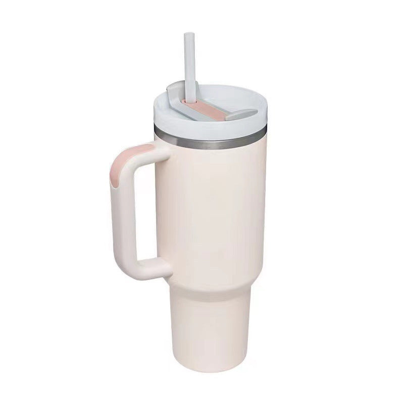 Hot and Cold Tumbler with Straw