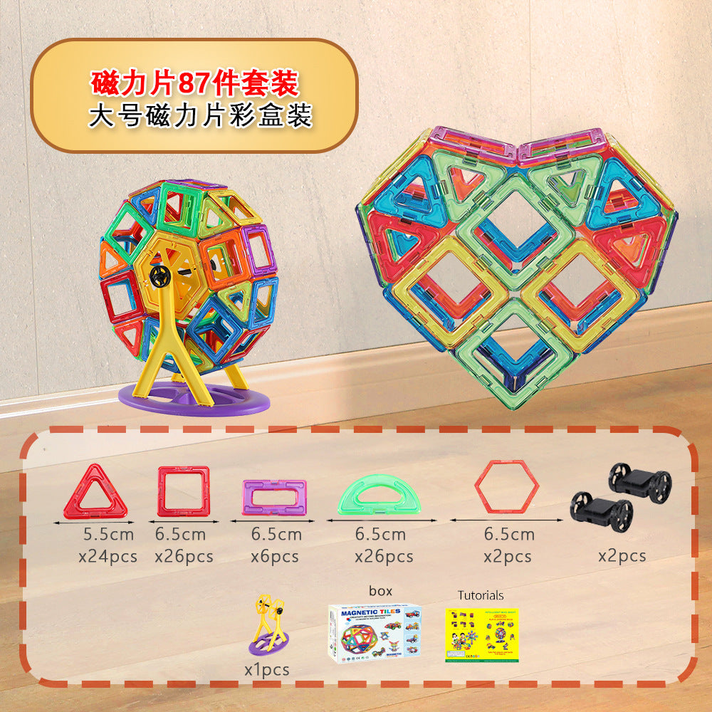 magnetic stickers magnetic building blocks assembly patches magnetic stickers