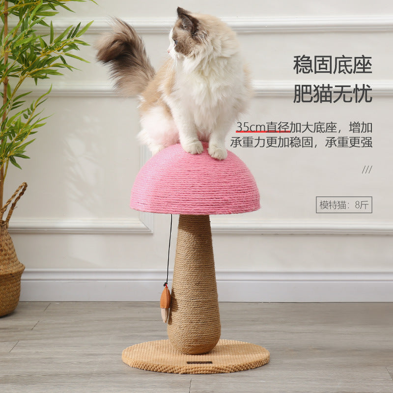 Mushroom Cat Scratching Board Wear-resistant and Non-shedding