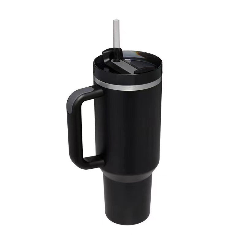 Hot and Cold Tumbler with Straw