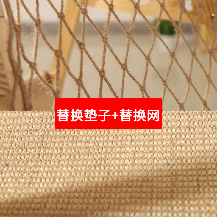 New large climbing net cat climbing frame wooden