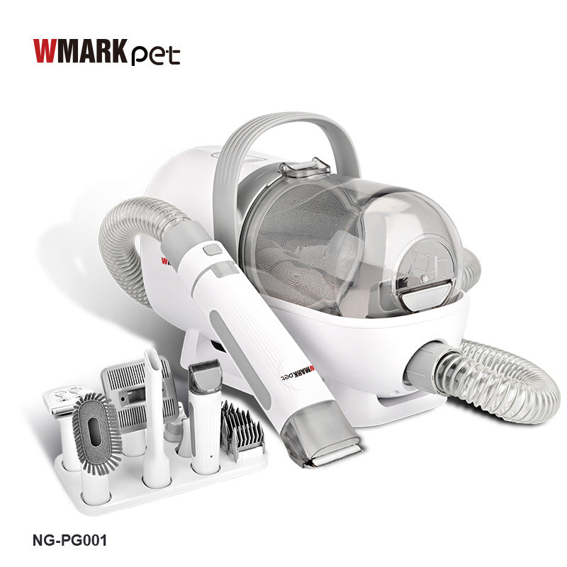 Multifunctional hair trimmer vacuum set vacuum trimming and shaving all-in-one machine