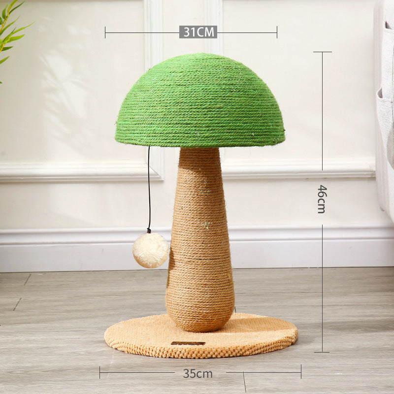 Mushroom Cat Scratching Board Wear-resistant and Non-shedding