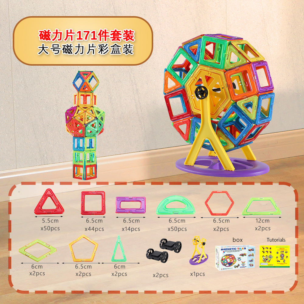magnetic stickers magnetic building blocks assembly patches magnetic stickers