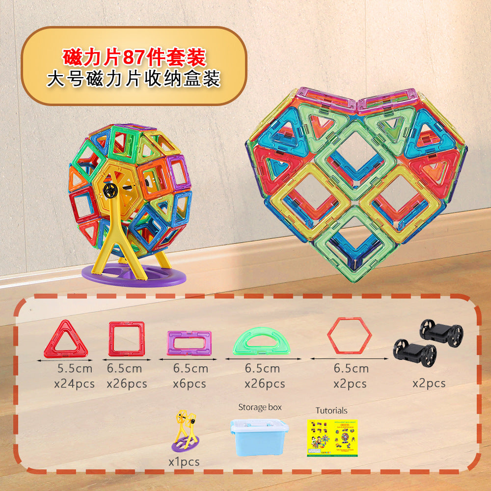 magnetic stickers magnetic building blocks assembly patches magnetic stickers