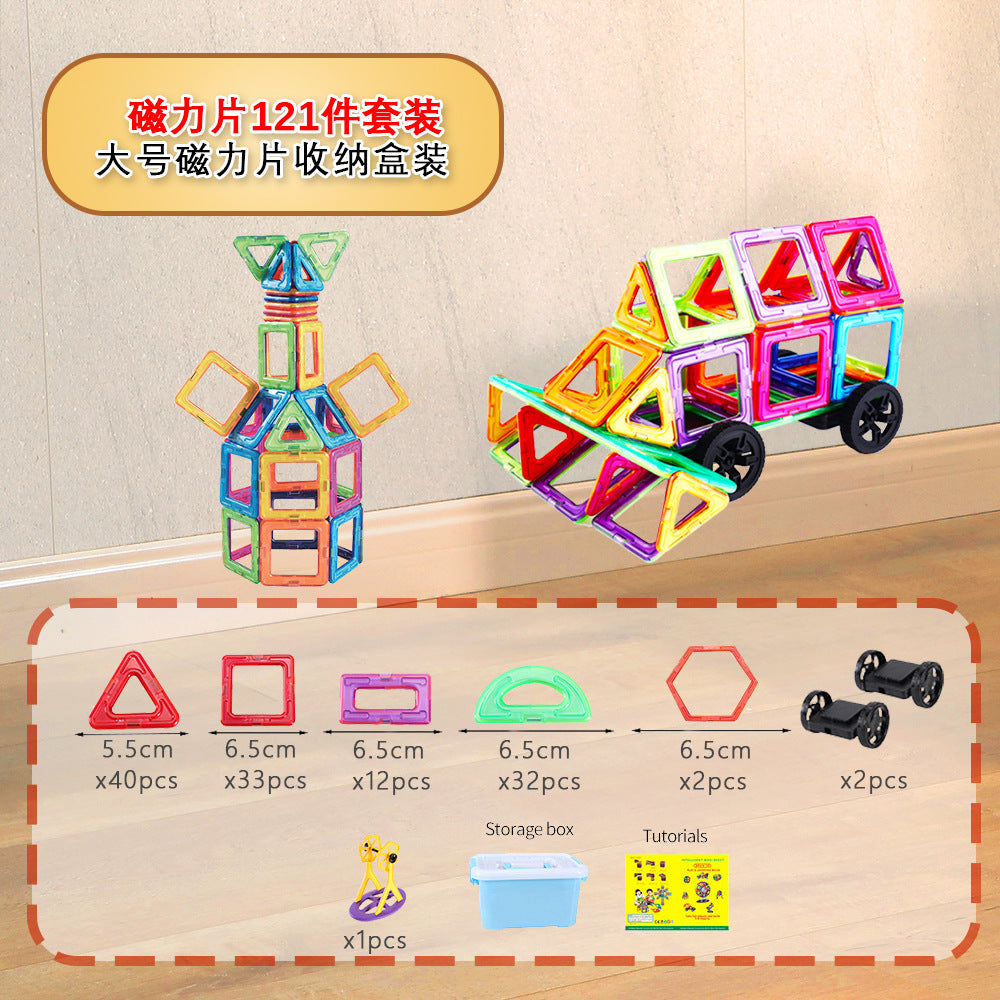 magnetic stickers magnetic building blocks assembly patches magnetic stickers