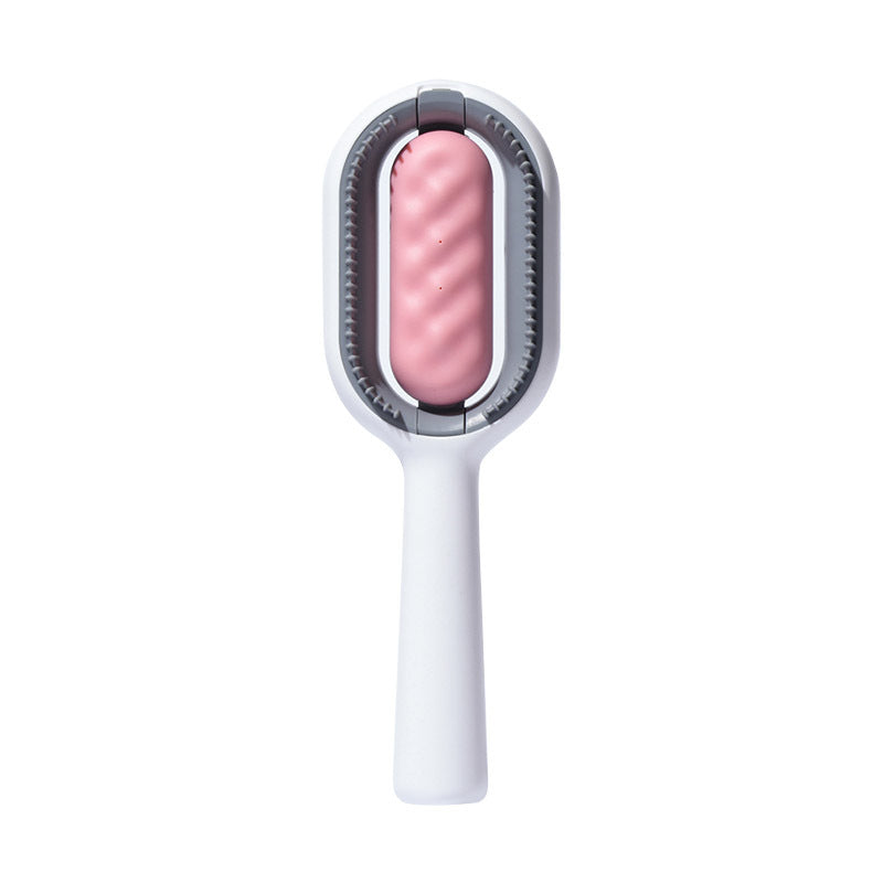 Pet cleaning hair removal comb with wash-free sticky hair device cat comb hair for cats and dogs