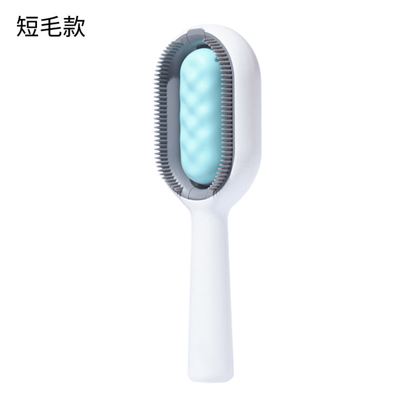 Pet cleaning hair removal comb with wash-free sticky hair device cat comb hair for cats and dogs