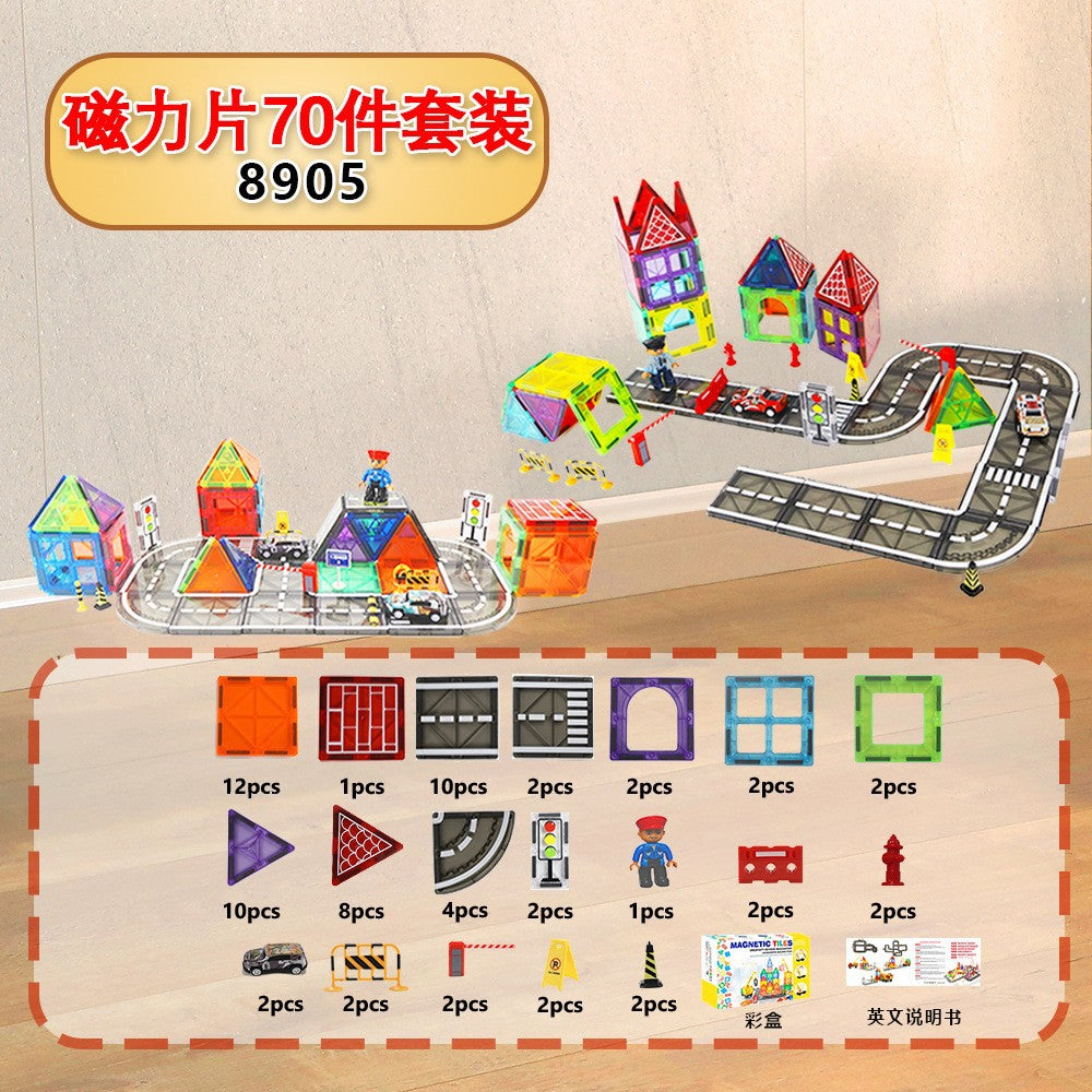 magnetic stickers magnetic building blocks assembly patches magnetic stickers