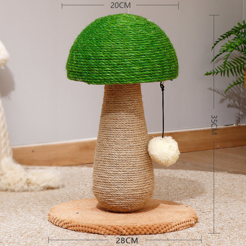 Mushroom Cat Scratching Board Wear-resistant and Non-shedding