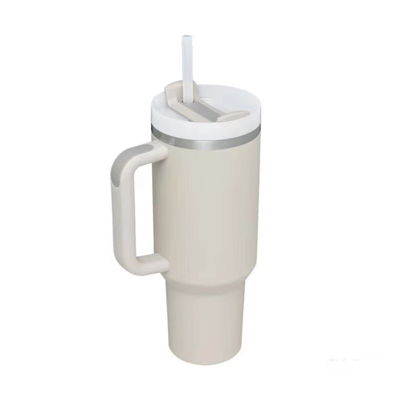 Hot and Cold Tumbler with Straw
