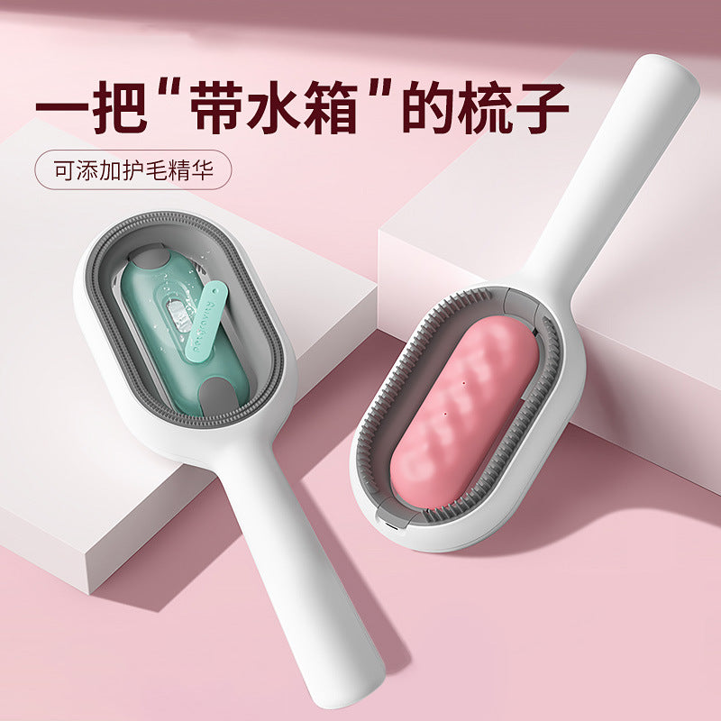 Pet cleaning hair removal comb with wash-free sticky hair device cat comb hair for cats and dogs