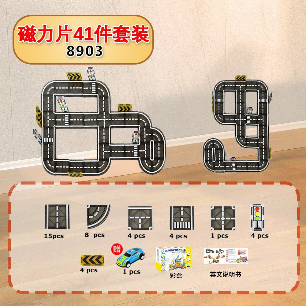magnetic stickers magnetic building blocks assembly patches magnetic stickers