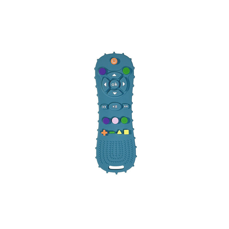 Baby simulation remote control teether game controller teething stick toy anti-eating hand biting tooth muscle trainer